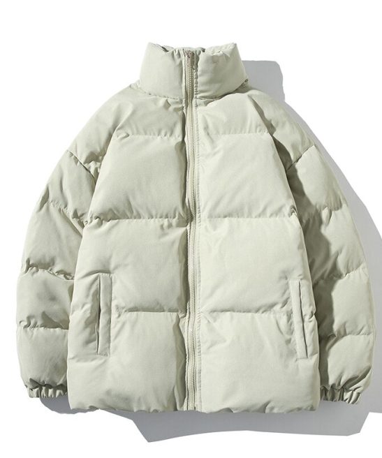 Stand Collar Streetwear Parkas Coat
