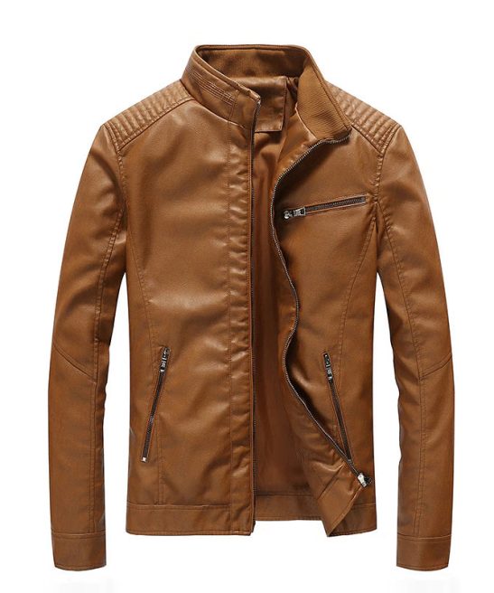 Streetwear Pilot Leather Jacket Coats