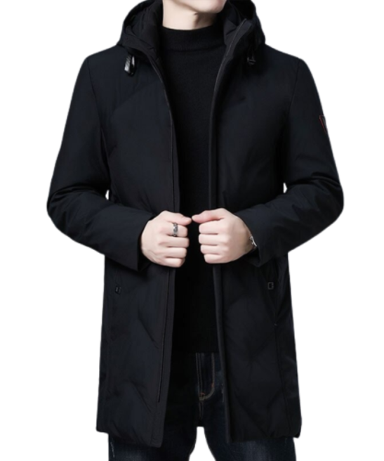 Men's Warm Hooded Outdoor Down Jacket