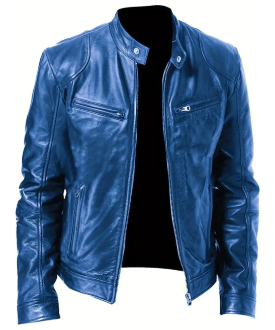 Classic Leather Motorcycle Jacket