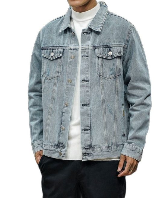 Men's Casual Retro Denim Jacket