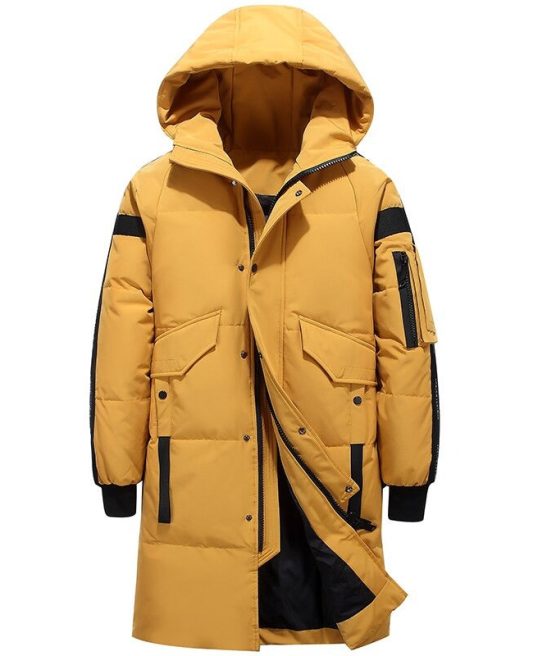 Men's Thick Warm Hooded Jacket
